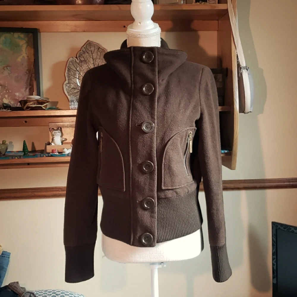✅SOLD✅ Y2K CANDIES size med wool jacket - Picture 1 of 11